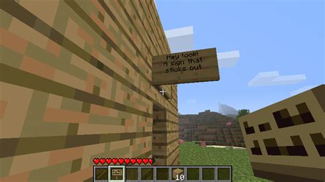 Minecraft Idea Hanging Signs Rminecraft
