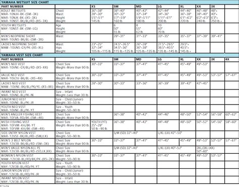 Arctic cat atv tyre sizes and wheel application chart. Size Charts