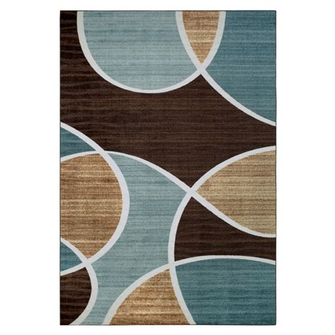 Better Homes And Gardens Geo Waves Indoor Living Room Area Rug Blue