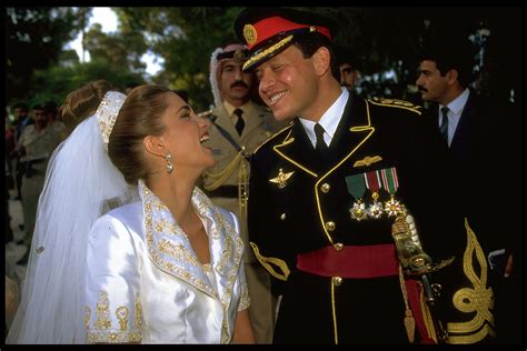 Prince Abdullah Of Jordan Marries Rania Al Yassin June 1993 Go Fug Yourself Go Fug Yourself