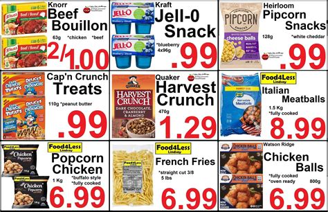 Weekly Specials - Food 4 Less