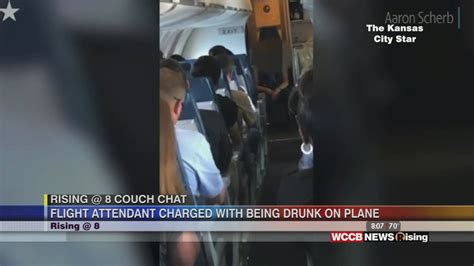 Flight Attendant Charged With Being Drunk On Plane Wccb Charlottes Cw