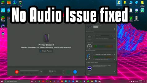 How To Fix No Game Audio Elgato Youtube