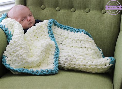 Easy Beginner Baby Blanket Sewrella