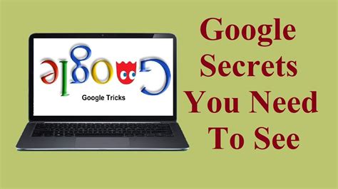 Google Secrets Tricks You Need To Know!! - YouTube