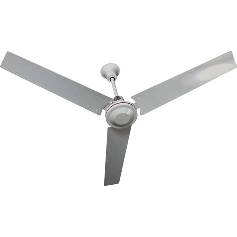 The other thing to consider when looking for a high cfm ceiling fan is, well, how high do you need? TPI Industrial Grade Down Draft Ceiling Fan — 56in ...