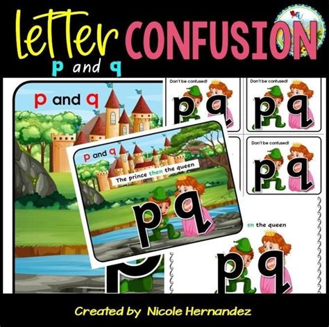 Letter Confusion Posters P And Q Letter Reversal Posters Classroom