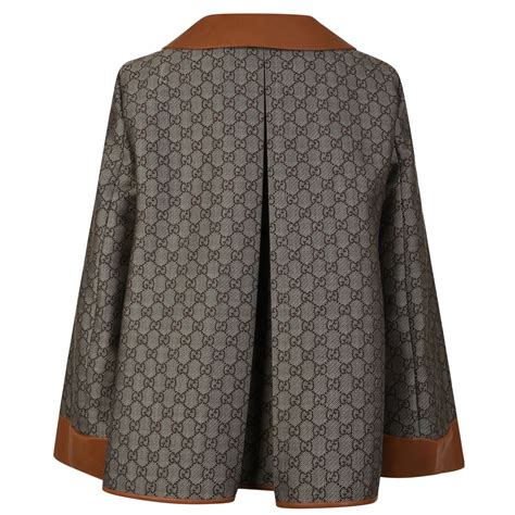 Gucci Gg Cape Jacket Flannels