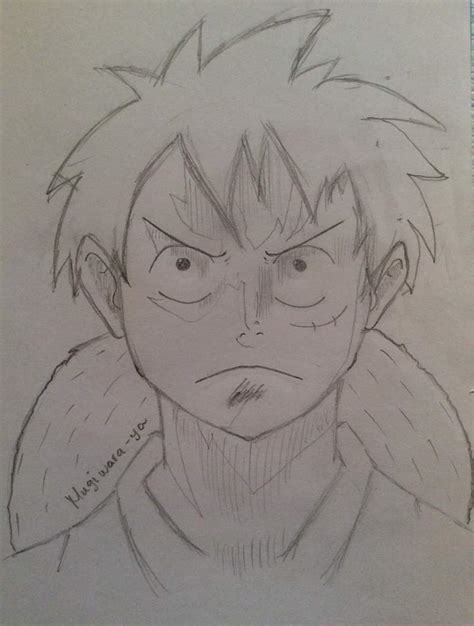 Luffy Drawing 2 One Piece Amino