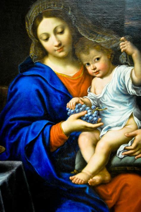 Blessed Virgin Mary Pray For Us Pierre Mignard The Virgin Of The