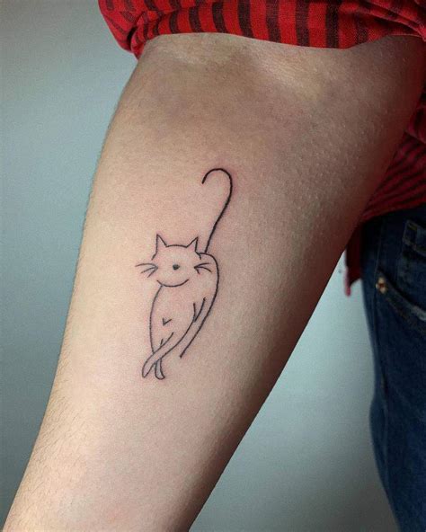 Top Best Simple Cat Tattoo Ideas Inspiration Guide