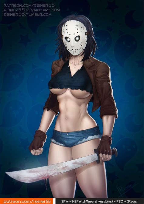jason voorhees with tits rule 63 movie slashers luscious hentai manga and porn