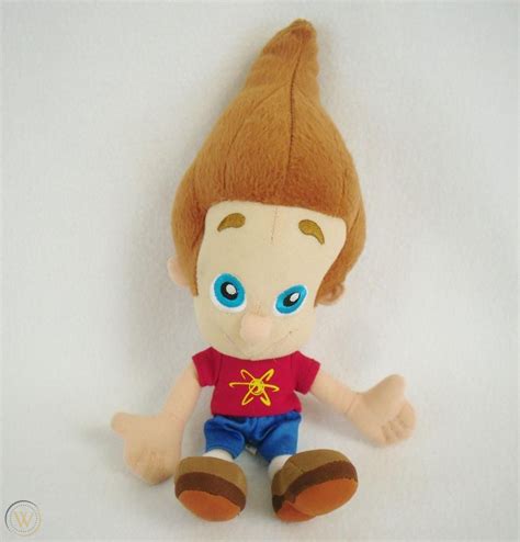 Jimmy Neutron 12 Plush Stuffed Doll Toy 2008 Viacom 1814574933