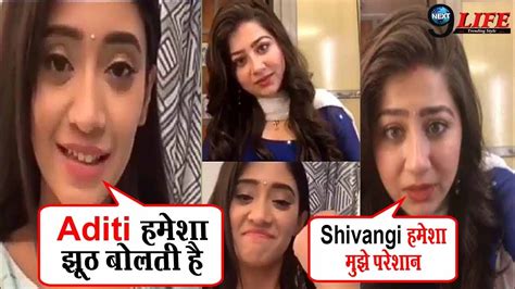 Aditi Bhatia ने Shivangi Joshi संग Live Video पर की Masti खोला एक