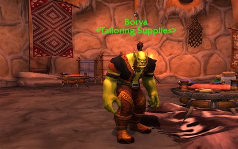 Borya Vendor Orgrimmar Epic Wow Guides