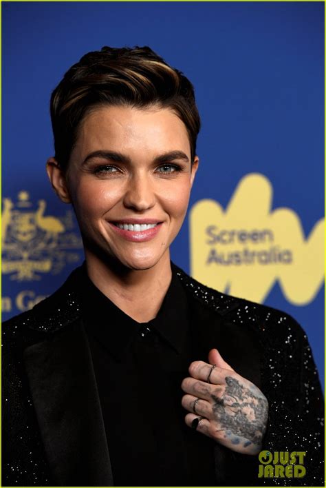 Dominic Sherwood And Ruby Rose Suit Up For Australians In Film Awards