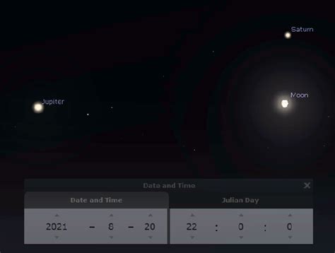 08202021 Ephemeris The Moon Will Pass Saturn Tonight Bob Moler