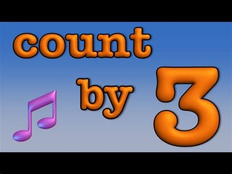 skip count by 3 song! - YouTube