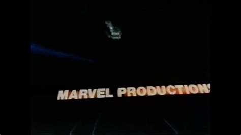 Marvel Productions Logo 1986 Youtube