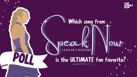 Poll Taylor Swift Ultimate Fan Favorite Song Speak Now Tv The