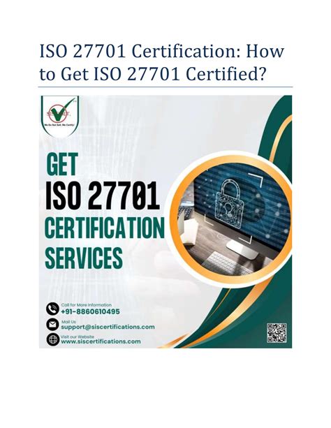 Iso 27701 Certification How To Get Iso 27701 Certified By