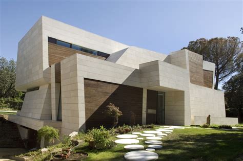 The Contemporary House In Madrid By A Cero Architects