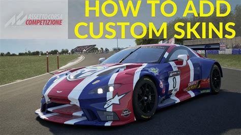 Assetto Corsa Competizione How To Add A Custom Skin Easily Youtube