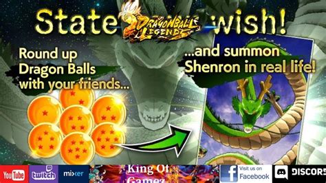 Dragon ball legends codes scan 2020 : Shenron wish list information for Dragon Ball friend hunt ...