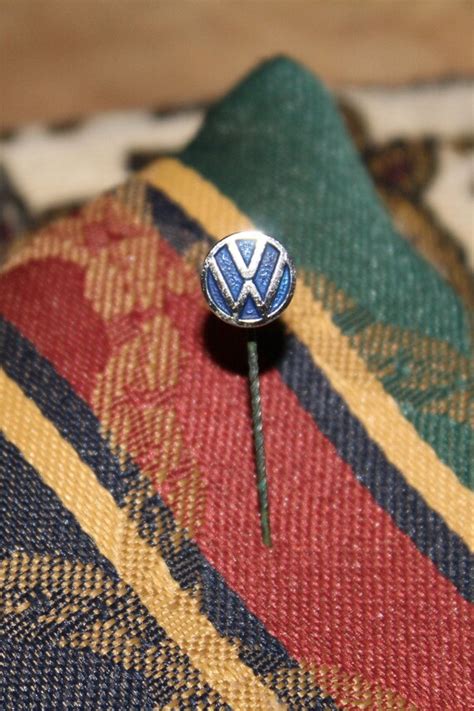 Vintage Enamel Pin Vw Volkswagen Lapel Tie Badge Etsy