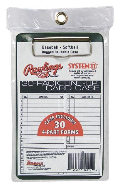 Rawlings System17 Lineup Card Case コンビニ受取対応商品