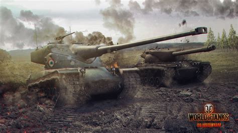 Wallpaper Video Games Render Weapon Tank World Of