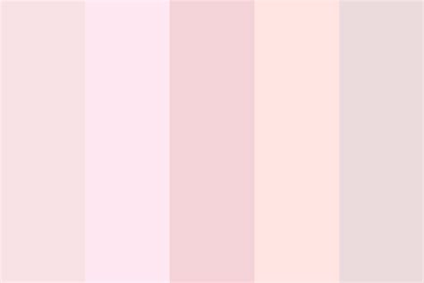 Pastel Pink Aesthetic Color Palette