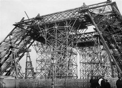 Photos 1887 1889 La Construction De La Tour Eiffel