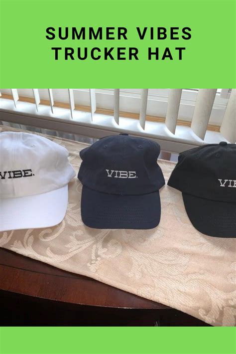 Summer Vibes Trucker Hat In 2020 Good Vibe Tribe Dad Hats Hats
