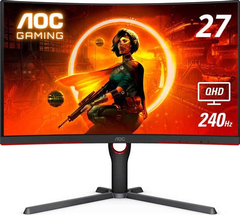 Aoc Cq27g3z Review Affordable 240hz 1440p Curved Gaming Monitor