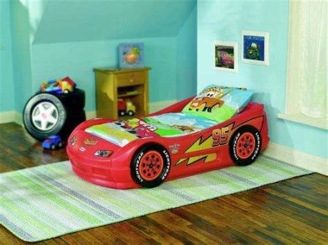 Lightning Mcqueen Race Car Bed
