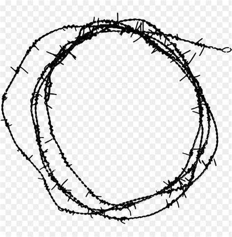 Free Download Barb Wire Circle Png Image With Transparent Background