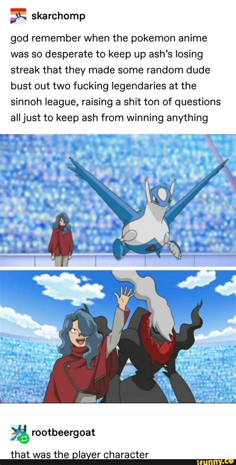 God Remember When The Pokemon Anime Was So Desperate To Keep Up Ashs Losing Streak That They