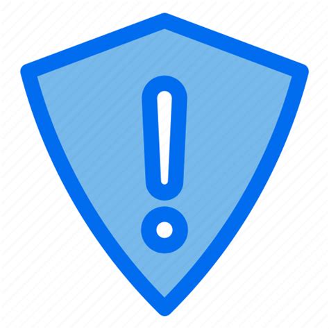 1 Shield Warning Protected Security Alert Icon Download On