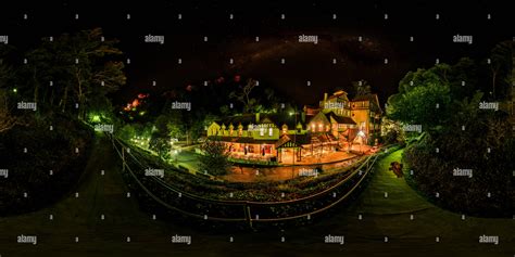 360° View Of Jenolan Caves House Historic Hotel At Night Jenolan Nsw