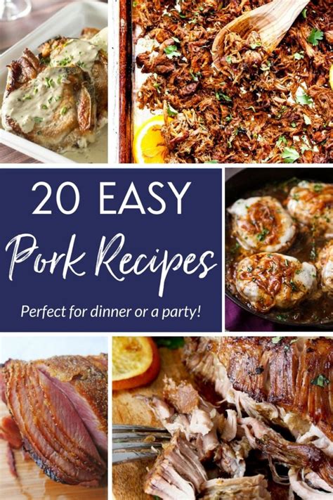 20 Mouthwatering Pork Recipes The Chunky Chef