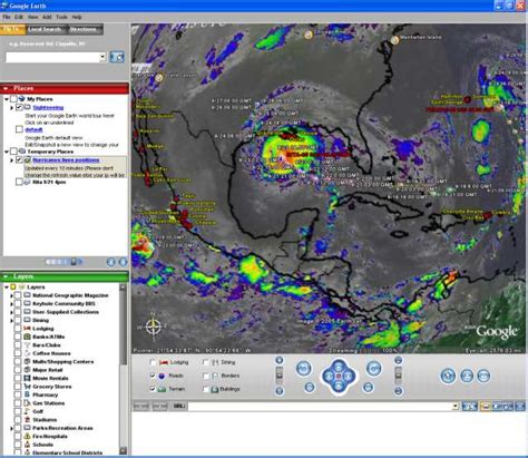 Google earth is a computer program, formerly known as keyhole earthviewer, that renders a 3d representation of earth based primarily on satellite imagery. Hurricanes lives position für Google Earth - Download - CHIP