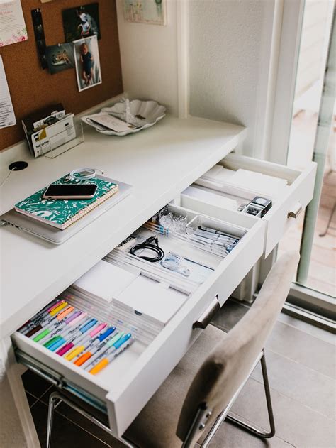 Nearby cubbies, hooks and baskets can keep the clutter off your desk so you have. Margaret's Small-But-Mighty Home Office Nook — The ...