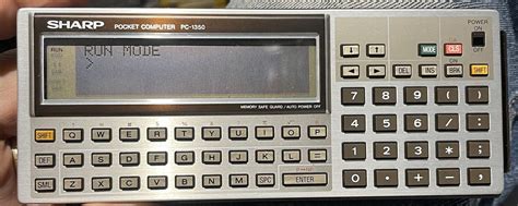 Sharp Pocket Computer Pc 1350 купить в Америке лот 155085326586