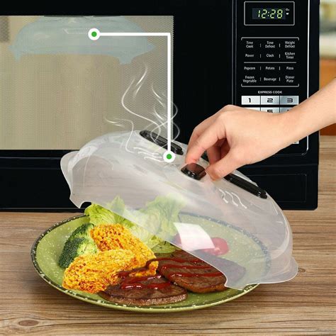 Microwave Hover Anti Splattering Magnetic Food Cover Microwave