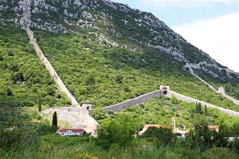 Ston City Walls Longest Wall In Europe