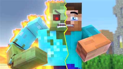 The Minecraft Life Of Steve And Alex Steve Zombie Minecraft Animation Youtube