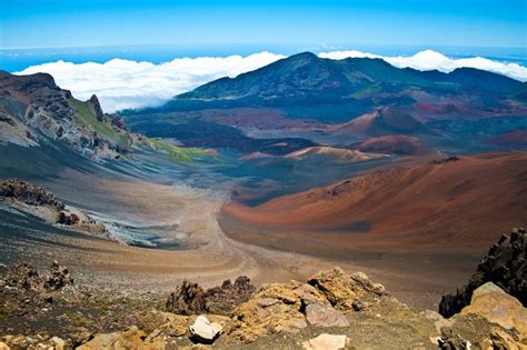 Haleakalā Or The East Maui Volcano Is A Massive Shield Volcano That