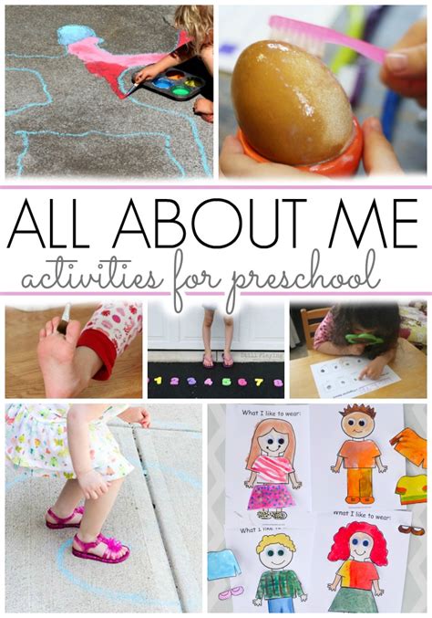 All About Me Theme For Preschoolers Preschool Plan Images And Photos