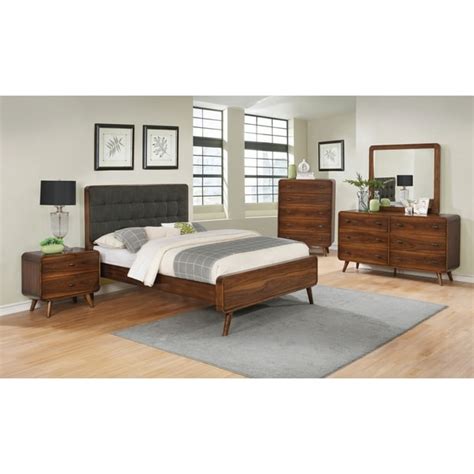 Seems crazy say that, but now that this one is. Shop Robyn Mid-century Modern Dark Walnut 4-piece Bedroom ...